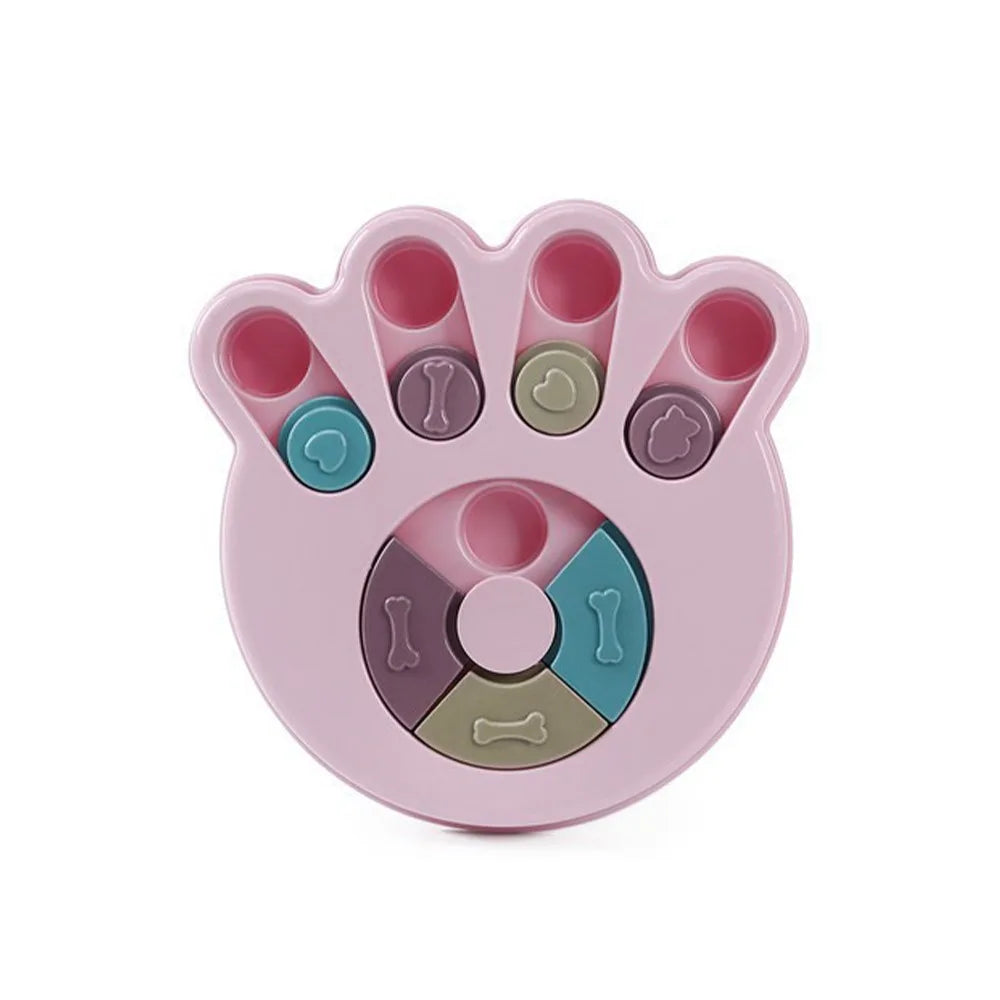 Pet Training Game Durable Dog Puzzle Toys Fun Feeding Anti-Choking Pet Slow Bowl Non-Slip Increase IQ Pet Food Dispenser Pet Cat