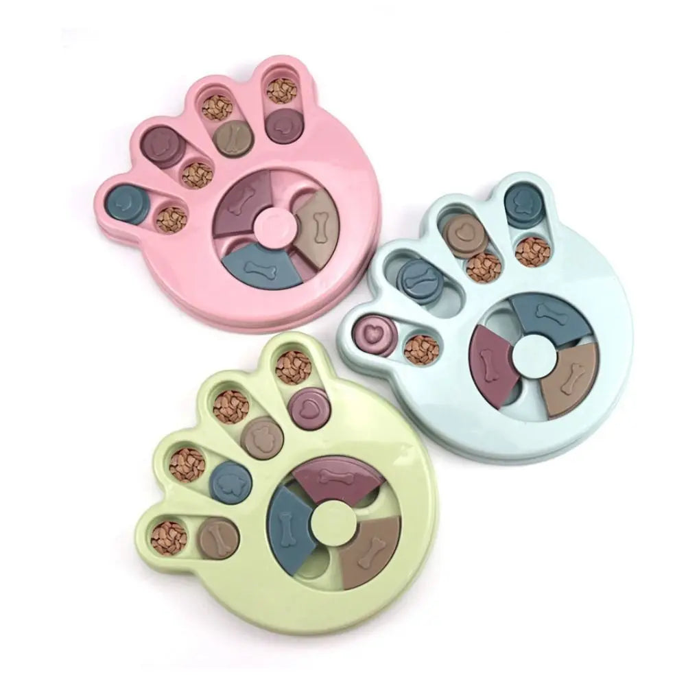 Pet Training Game Durable Dog Puzzle Toys Fun Feeding Anti-Choking Pet Slow Bowl Non-Slip Increase IQ Pet Food Dispenser Pet Cat
