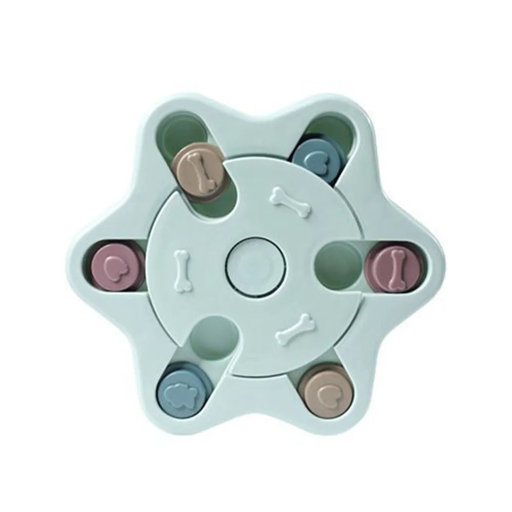Pet Training Game Durable Dog Puzzle Toys Fun Feeding Anti-Choking Pet Slow Bowl Non-Slip Increase IQ Pet Food Dispenser Pet Cat