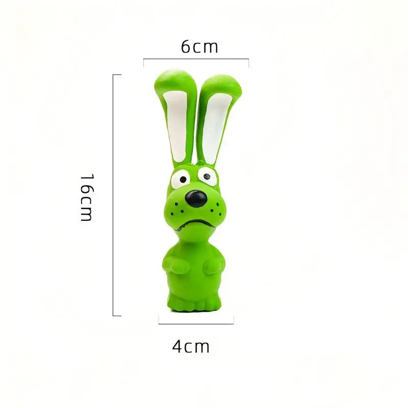 Latex Squeaky Pet Toys for Puppies Assorted Fun Animal and Sports Theme Chew Toys for Training