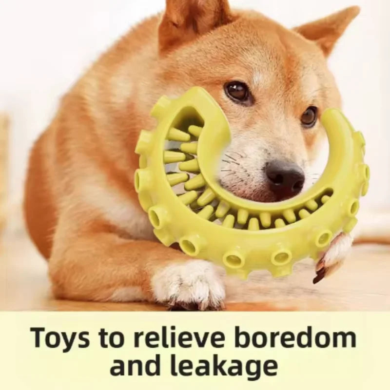 TPR Pet Dog Toys for Small Medium Dogs Bite-resistant Dog Chew Toys DogTeeth Cleaning Toys Pet Supplies