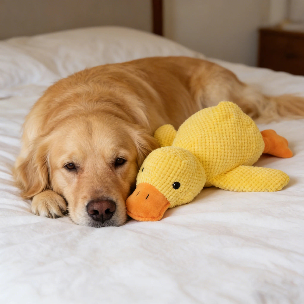 Dog Toys Durable For Biting And Teething Make Sounds To Relieve Boredom Plush Sleeping Small Medium-Sized Pet