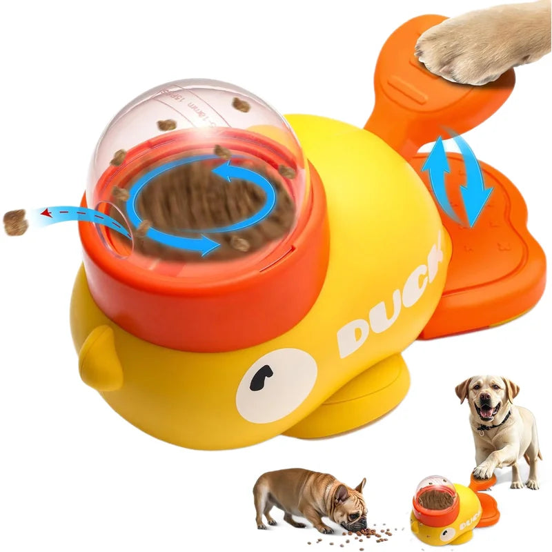 Pet toy rotating self-entertainment boredom-relief food dispenser pet snack cat freeze-dried food launcher