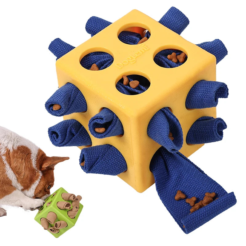 Pet Dog Toys Dog Snuffle Toy Dog Grinding Teeth Chewing Toy Bite Resistant Puzzle Toy Pet Puzzle Interactive Toys Pet Supplies