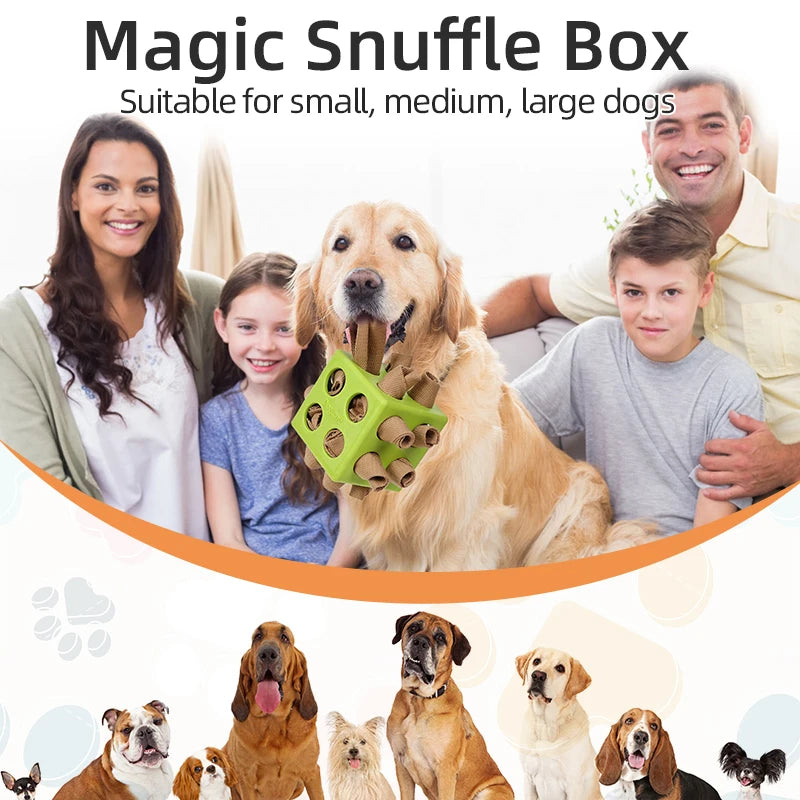 Pet Dog Toys Dog Snuffle Toy Dog Grinding Teeth Chewing Toy Bite Resistant Puzzle Toy Pet Puzzle Interactive Toys Pet Supplies