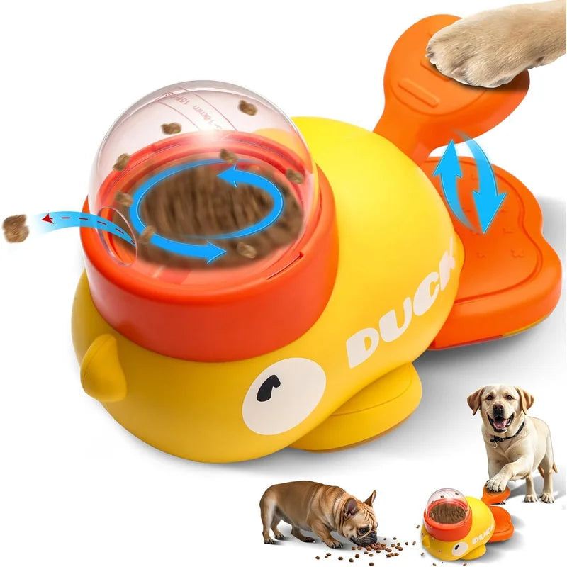 Pet toy rotating self-entertainment boredom-relief food dispenser pet snack cat freeze-dried food launcher
