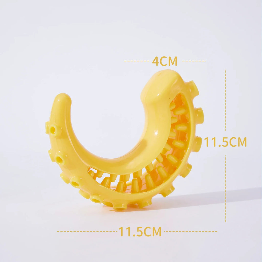 TPR Pet Dog Toys for Small Medium Dogs Bite-resistant Dog Chew Toys DogTeeth Cleaning Toys Pet Supplies