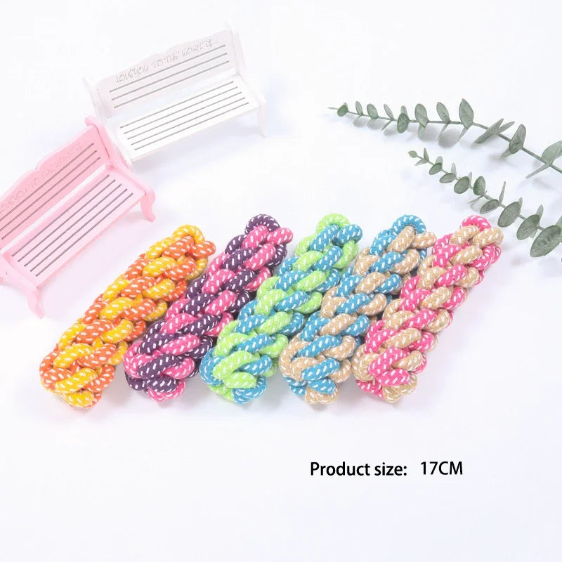 Pet Dog Toys for Large Small Dogs Toy Interactive Cotton Rope Mini Dog Toys Ball for Dogs Accessories Toothbrush Chew Puppy Toy